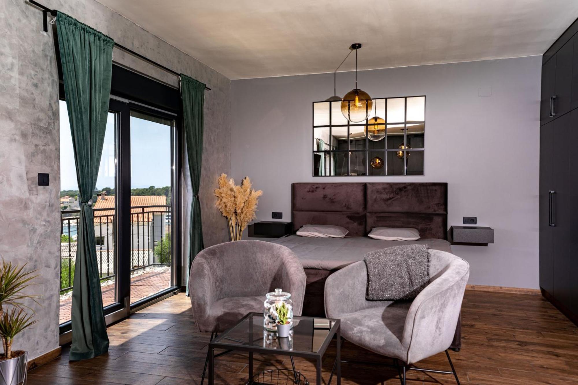 Modern Studio With A Beautiful View Rab Town Zewnętrze zdjęcie