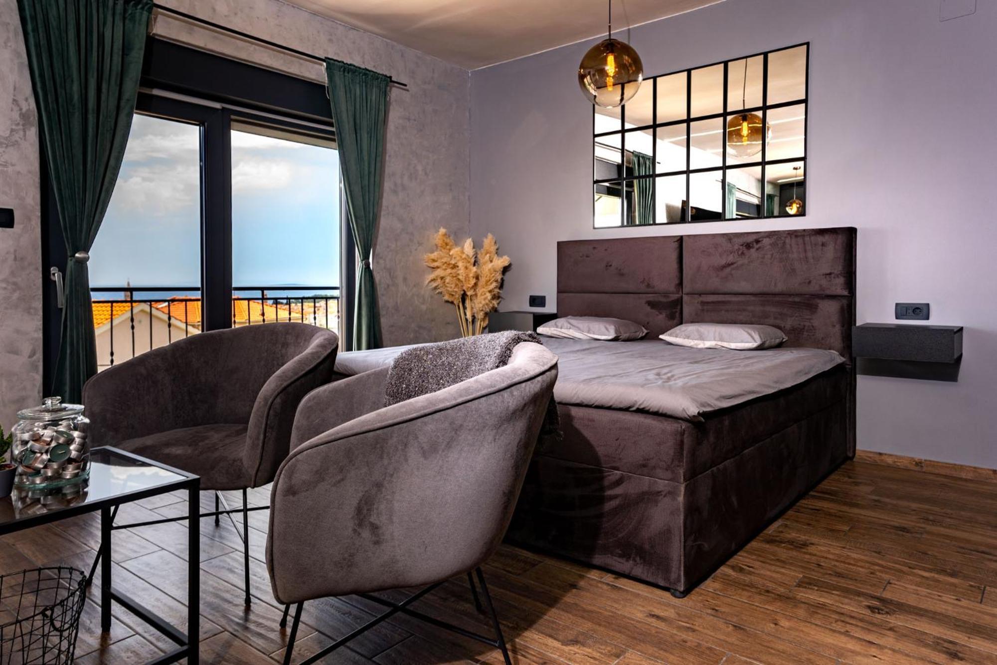 Modern Studio With A Beautiful View Rab Town Zewnętrze zdjęcie